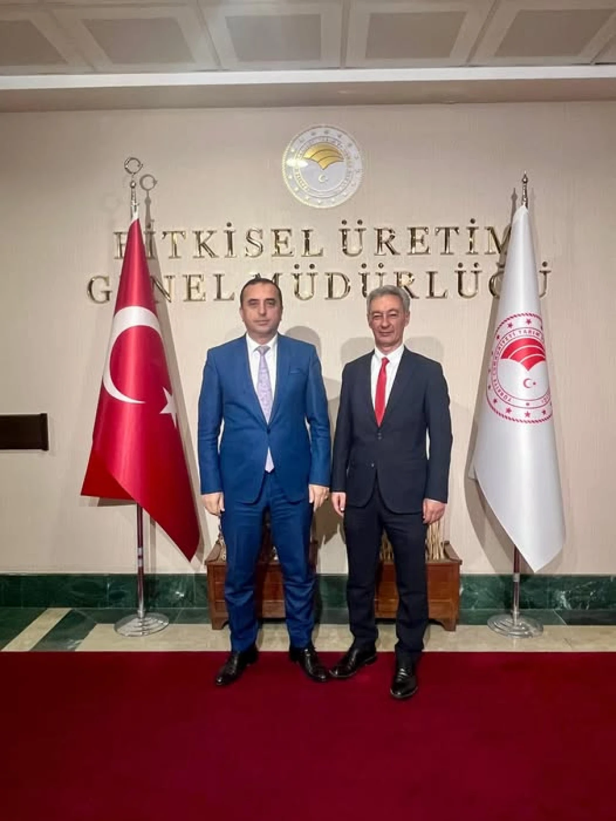 Başkan Mustafa Zavlak&rsquo;tan İl&ccedil;e Tarımı İ&ccedil;in &Ouml;nemli G&ouml;r&uuml;şme