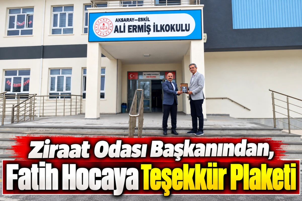 Gazi Mutlu&rsquo;dan Okul M&uuml;d&uuml;r&uuml; Fatih Ermiş&rsquo;e Teşekk&uuml;r Ziyareti