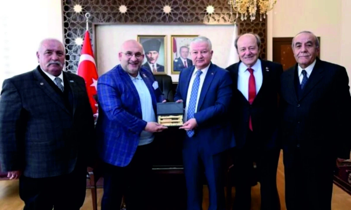 TİGAD HEYETİNDEN AKSARAY VALİSİ MURAT DURU&rsquo;YA ZİYARET