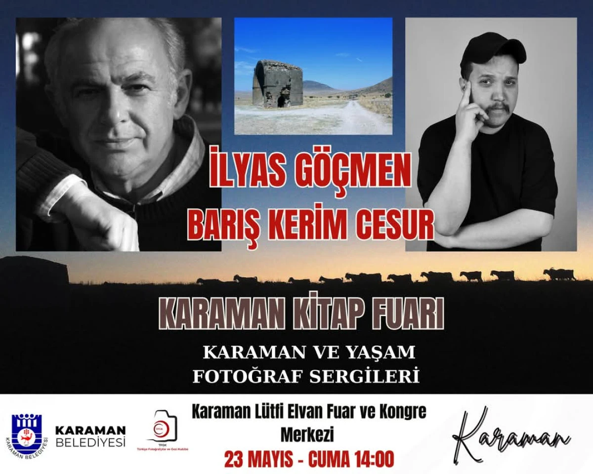 &Uuml;NL&Uuml; FOTOĞRAF SANAT&Ccedil;ILARI KARAMAN DA 